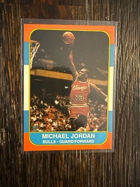 Michael Jordan Reprint Rookie card